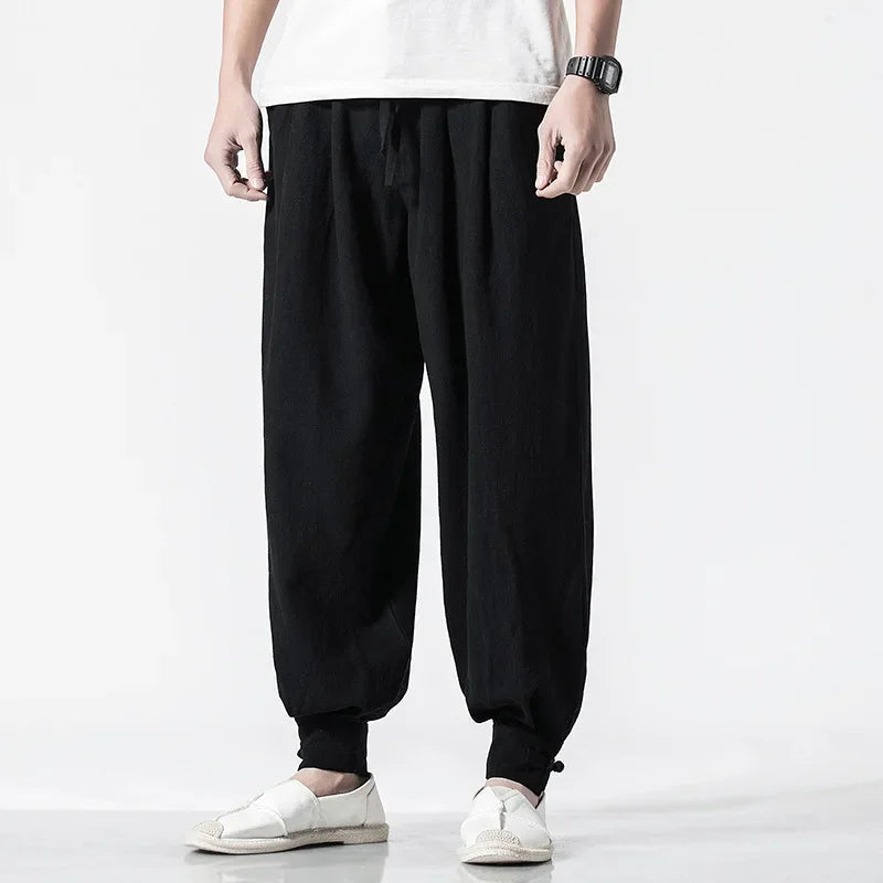 Laguna Linen Joggers - Men's Relaxed Linen Blend Joggers