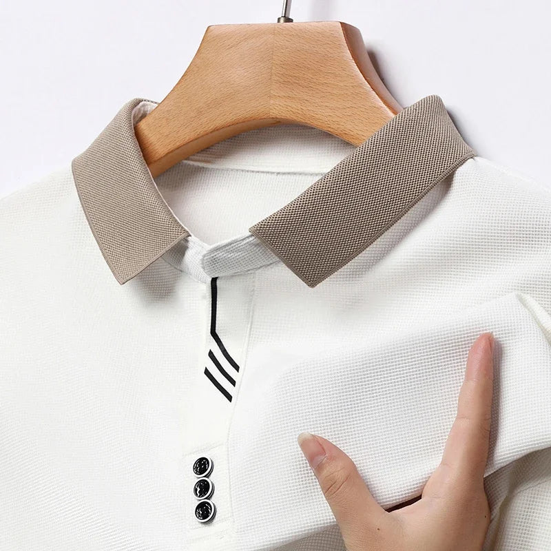Portofino Long-Sleeve Polo Shirt - Men's Knit Polo