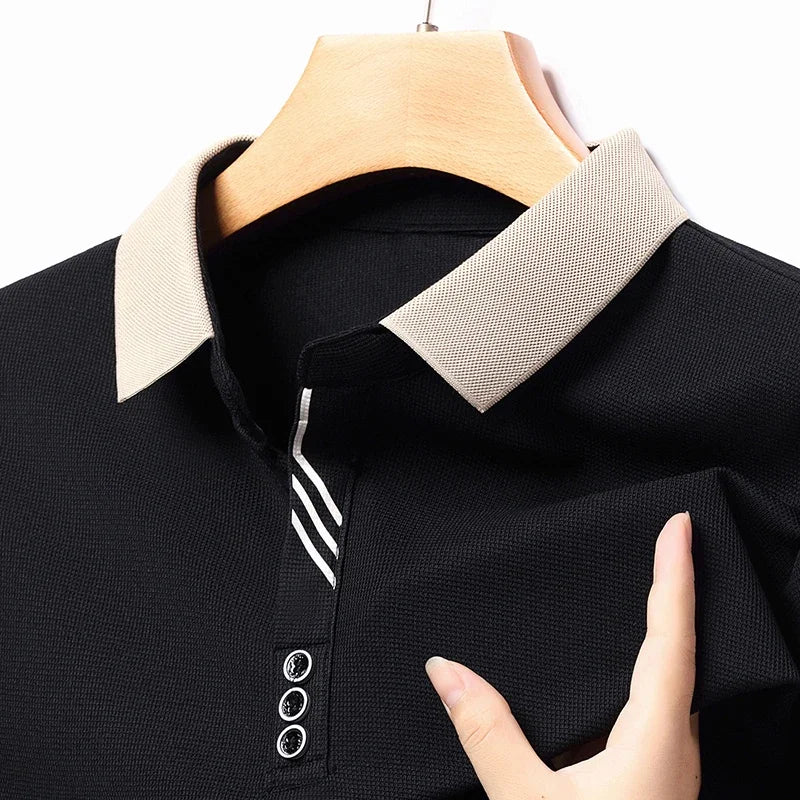 Portofino Long-Sleeve Polo Shirt - Men's Knit Polo