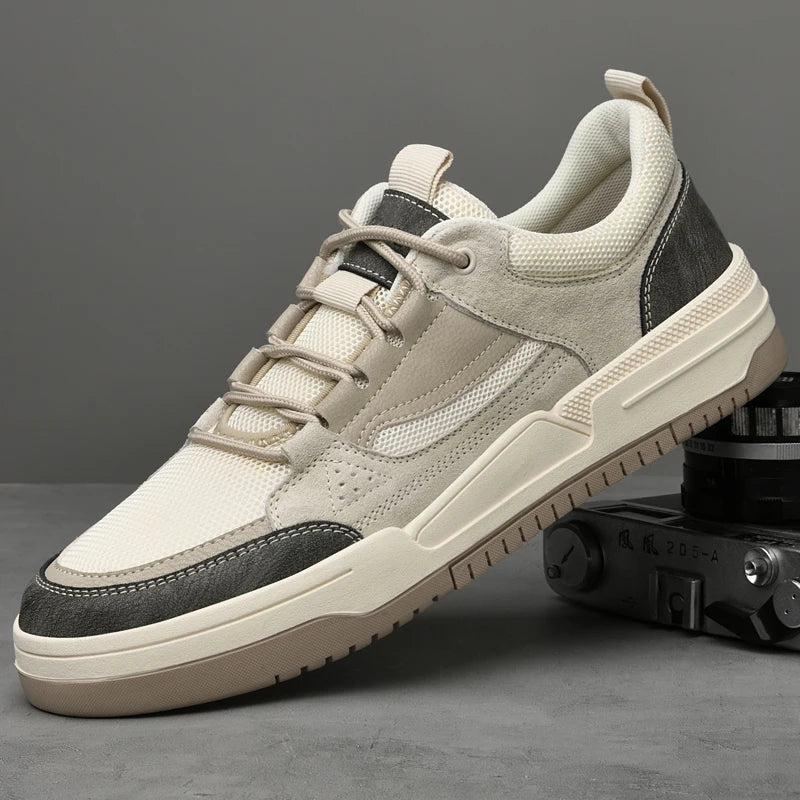 Preston Sneakers - Men's Mesh and Suede Trainers
