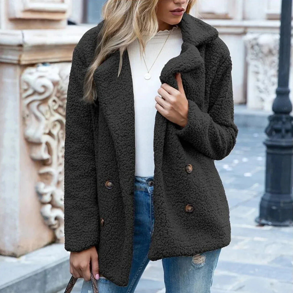 Aveline Fleece Coat - Men's Soft Fleece Coat