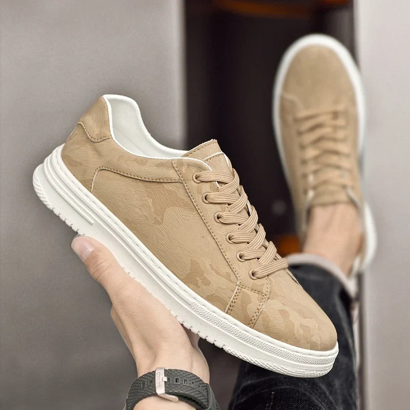 Canyon Leather Sneakers - Men's Leather Trainers