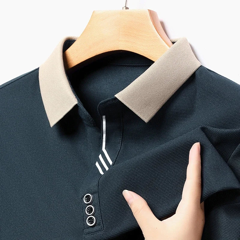 Portofino Long-Sleeve Polo Shirt - Men's Knit Polo