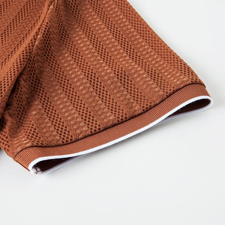 Luca Milano Knitted Polo - Men's Short Sleeve Knit