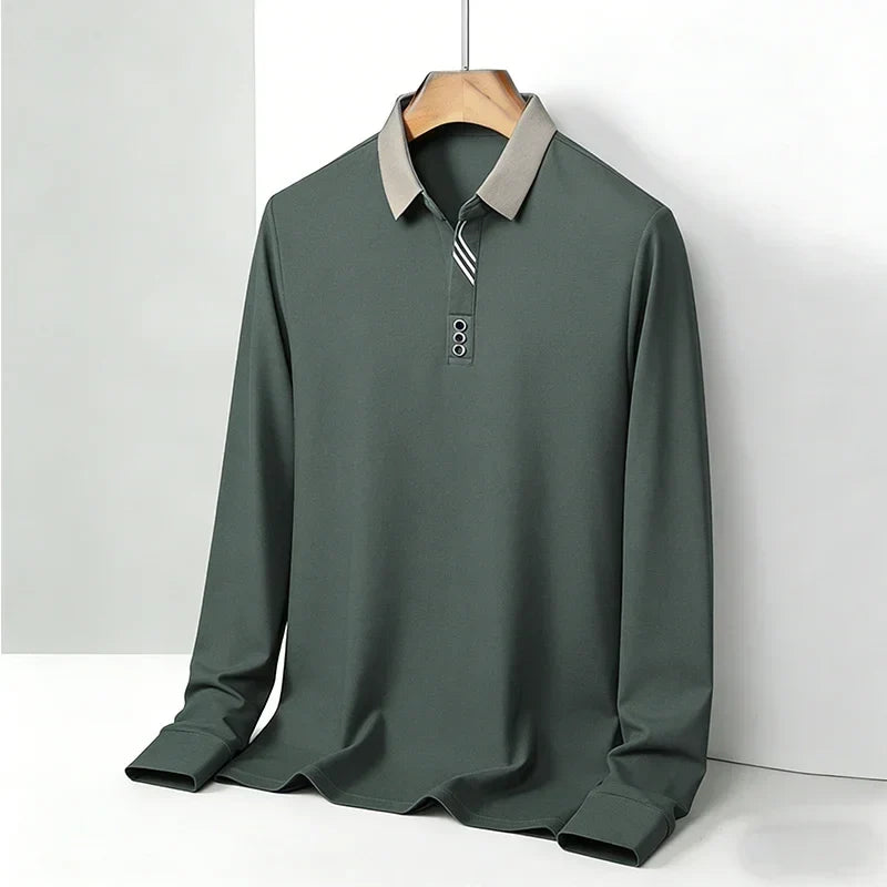 Portofino Long-Sleeve Polo Shirt - Men's Knit Polo