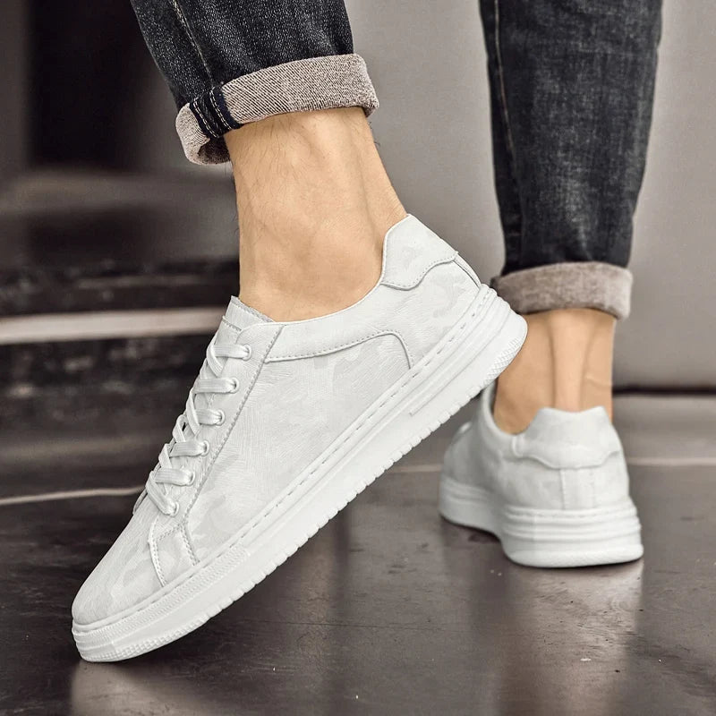 Canyon Leather Sneakers - Men's Leather Trainers