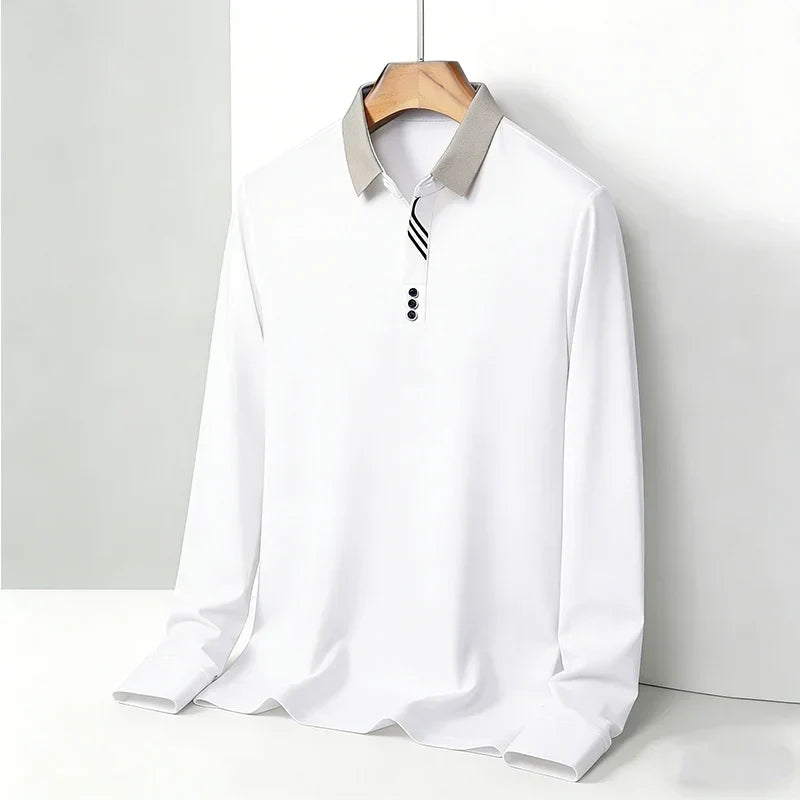 Portofino Long-Sleeve Polo Shirt - Men's Knit Polo
