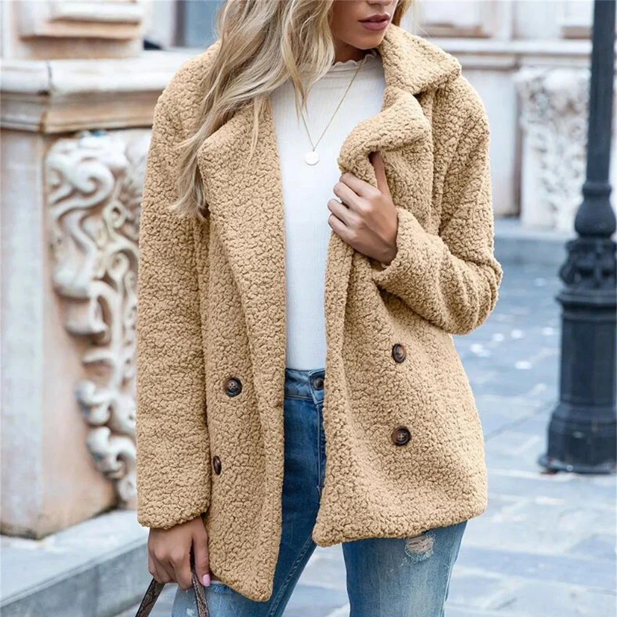Aveline Fleece Coat - Men's Soft Fleece Coat