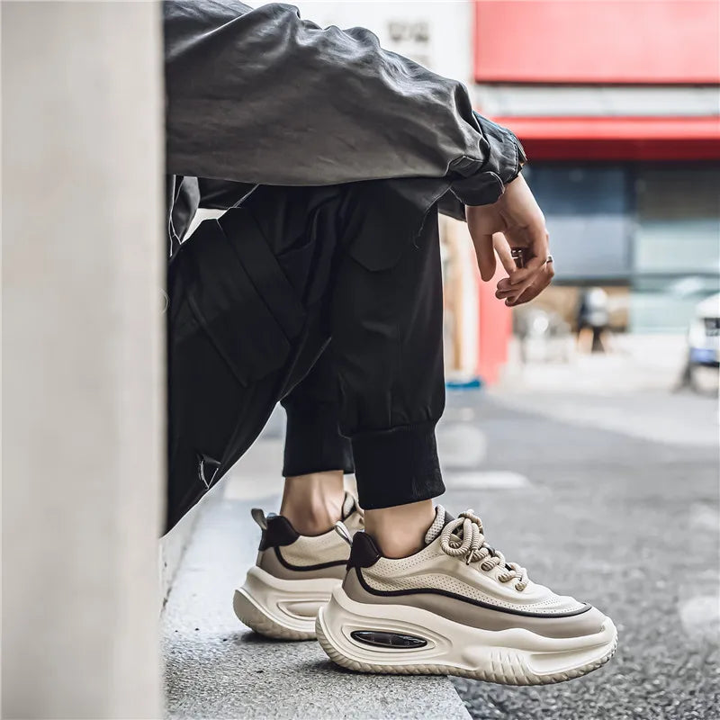 Dynasty Sneakers - Retro Men's Mesh Trainers