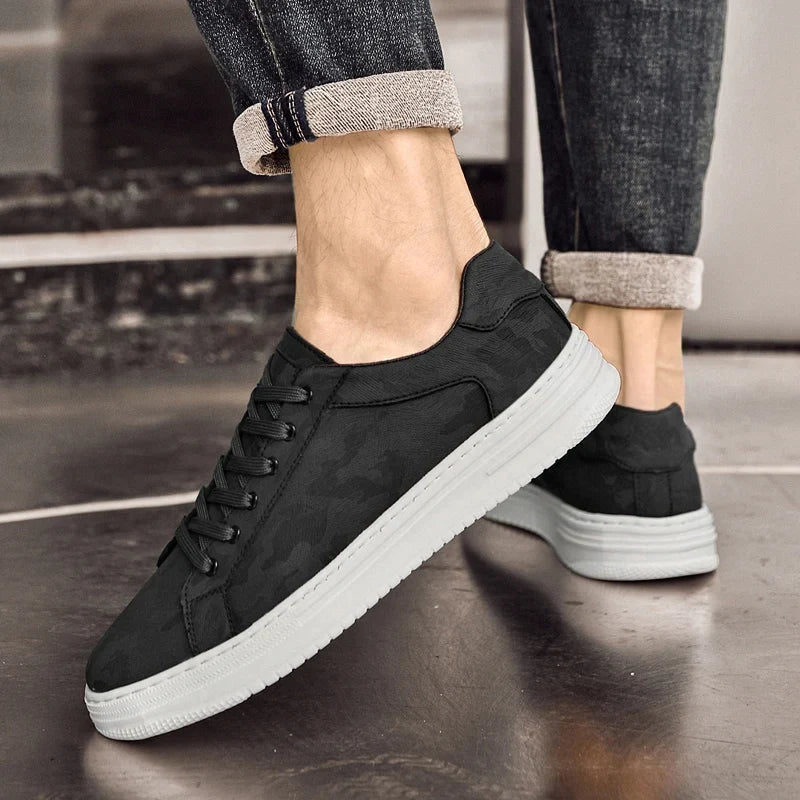 Canyon Leather Sneakers - Men's Leather Trainers