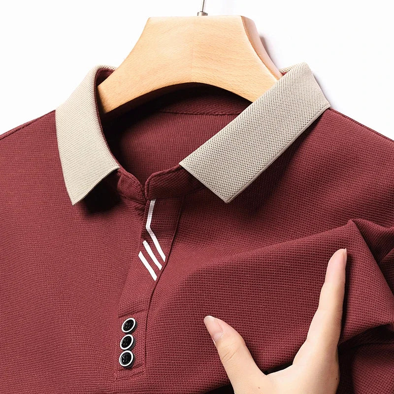 Portofino Long-Sleeve Polo Shirt - Men's Knit Polo
