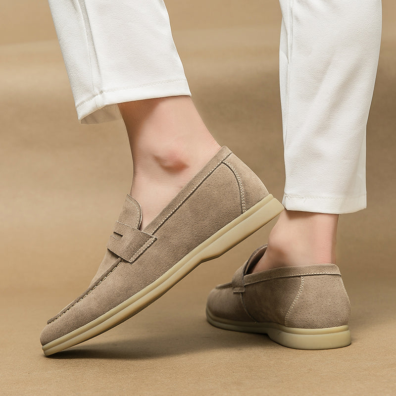 Bradford Suede Loafers - Classic Men's Slip On Loafers