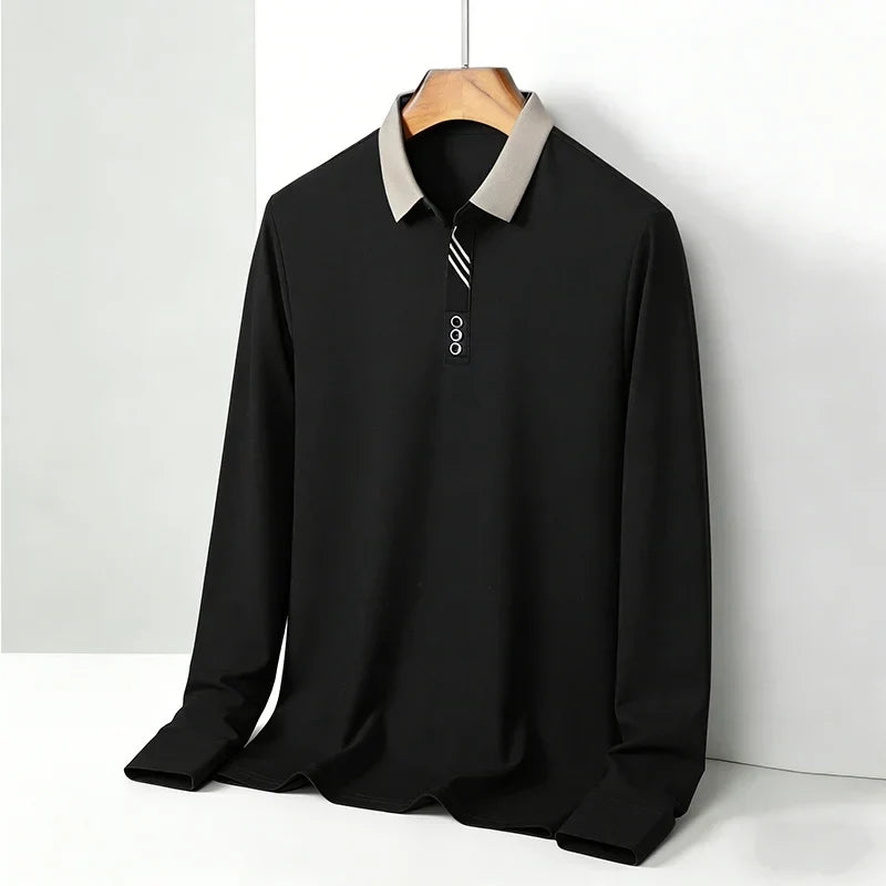 Portofino Long-Sleeve Polo Shirt - Men's Knit Polo