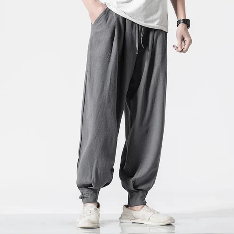 Laguna Linen Joggers - Men's Relaxed Linen Blend Joggers