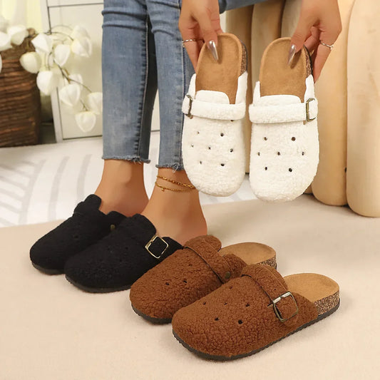 Solace Fleece Clogs - Men's Cork Sole Fleece Clogs