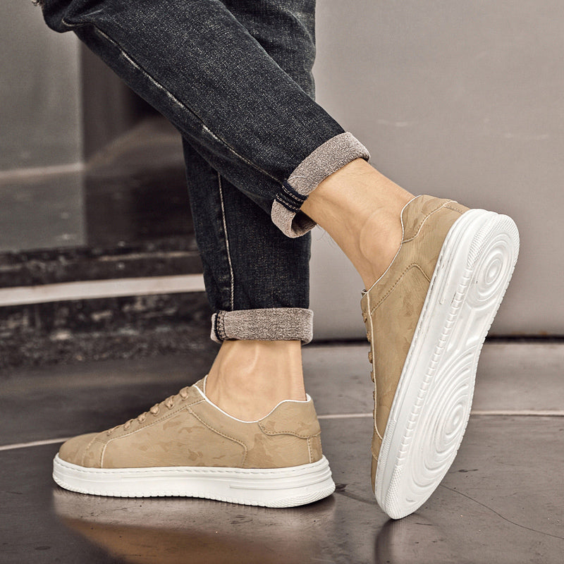 Canyon Leather Sneakers - Men's Leather Trainers