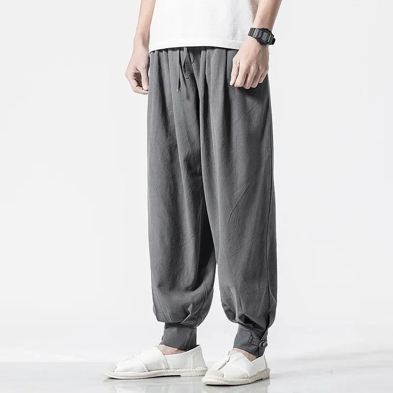 Laguna Linen Joggers - Men's Relaxed Linen Blend Joggers