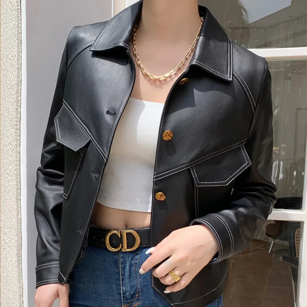 Rebelia Leather Jacket - Tailored Men's Leather Jacket