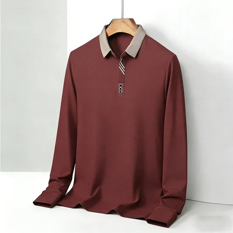 Portofino Long-Sleeve Polo Shirt - Men's Knit Polo