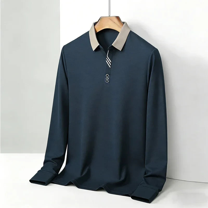Portofino Long-Sleeve Polo Shirt - Men's Knit Polo