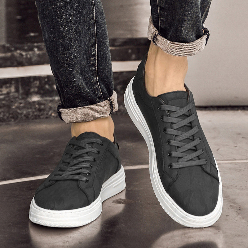 Canyon Leather Sneakers - Men's Leather Trainers