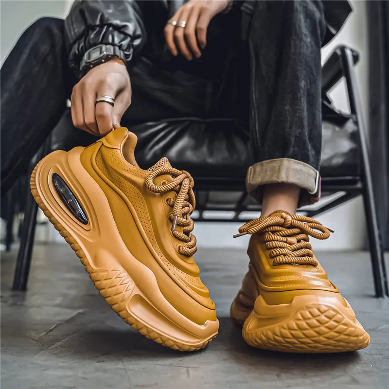 Dynasty Sneakers - Retro Men's Mesh Trainers