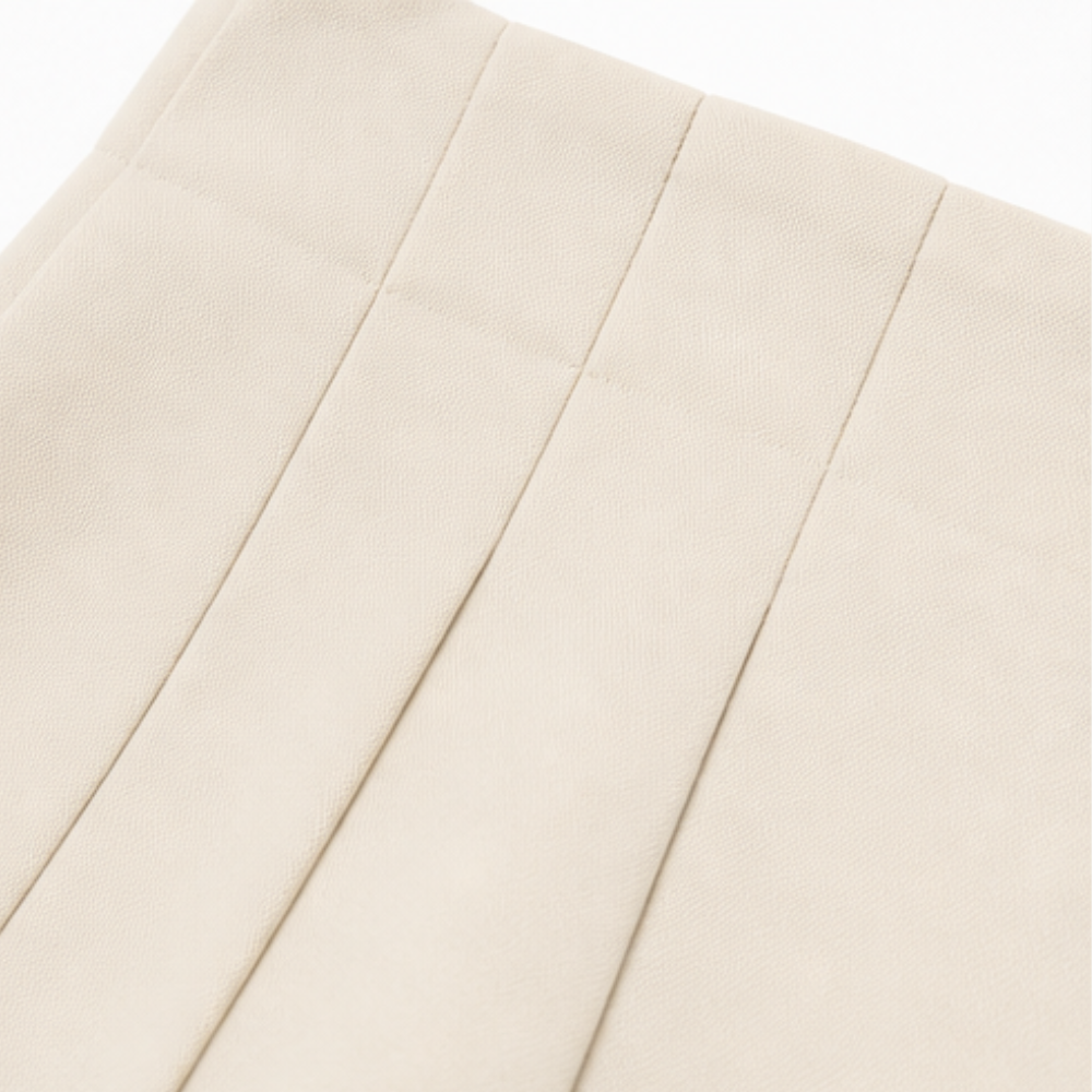 Velora Pleated Trousers - Women's Tailored Wide Leg