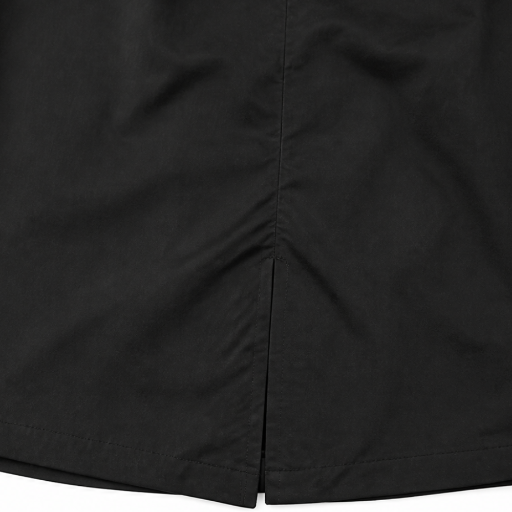 Vielle Hooded Trench Coat - Women's Midi Drawstring Waist
