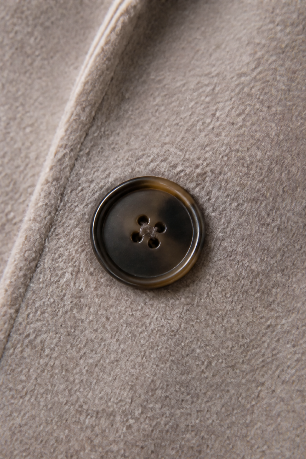 Isola Knit Sleeve Coat - Women's Double Breasted Long Coat
