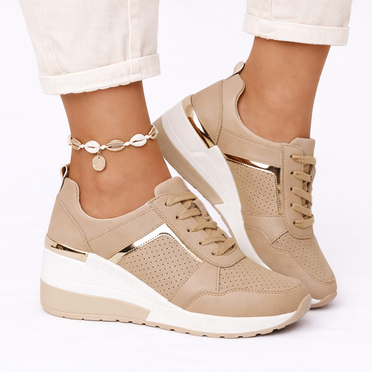 Orthopaedic Wedge Shoes - Lace Up Women's Comfort Shoes