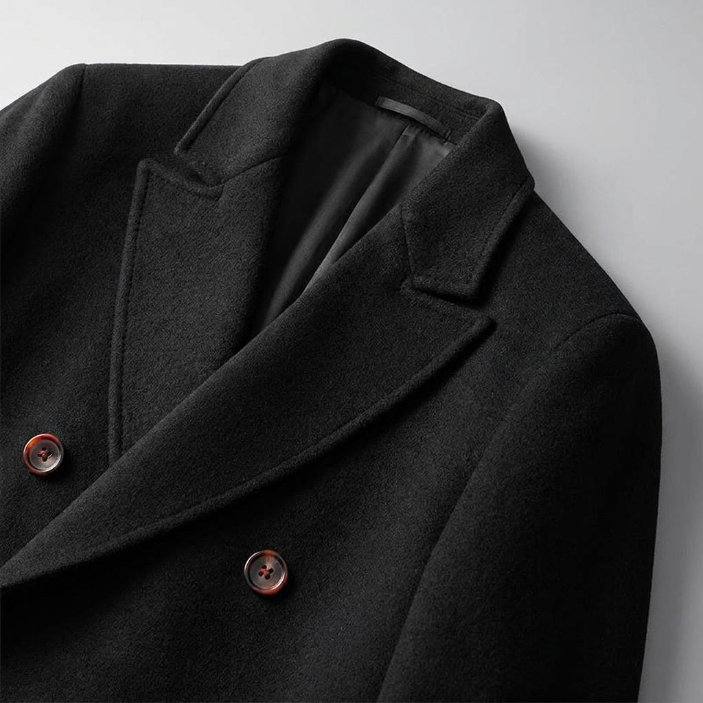 Rothwell Wool Overcoat - Men's Double Breasted Coat