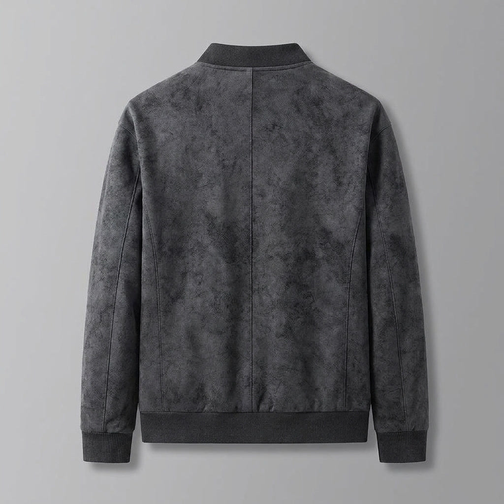 Union Bomber Jacket - Men's Vegan Suede Bomber
