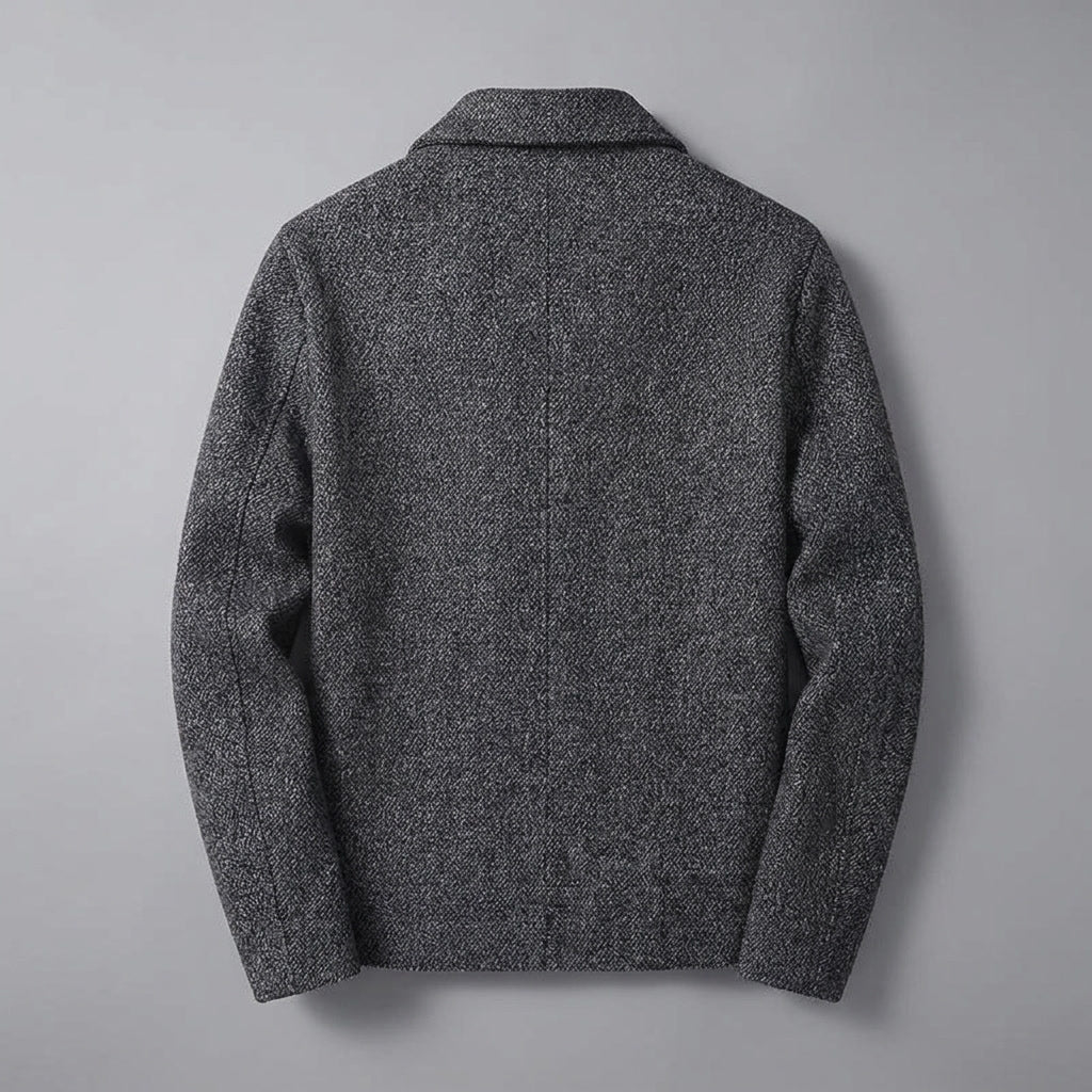 Albany Knit Wool Jacket - Men's Zip Up Wool Jacket