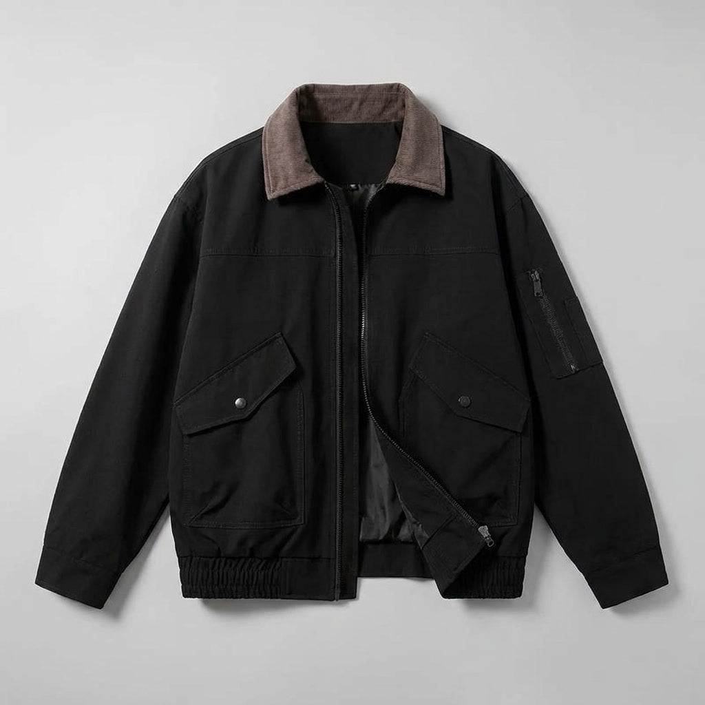 Fletcher Workwear Jacket - Men's Zip Front Jacket