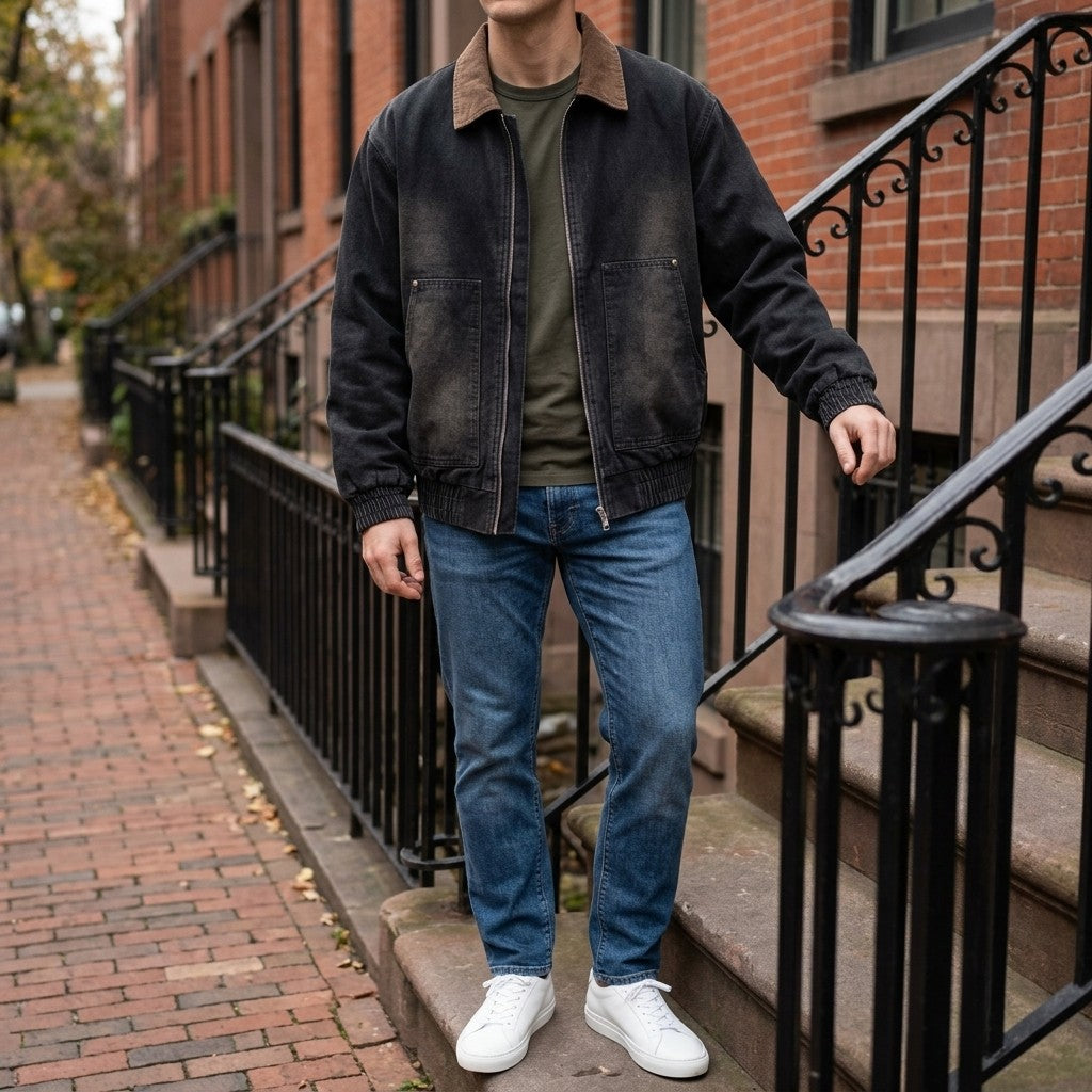 Clayton Workwear Jacket - Men's Cotton Chore Jacket