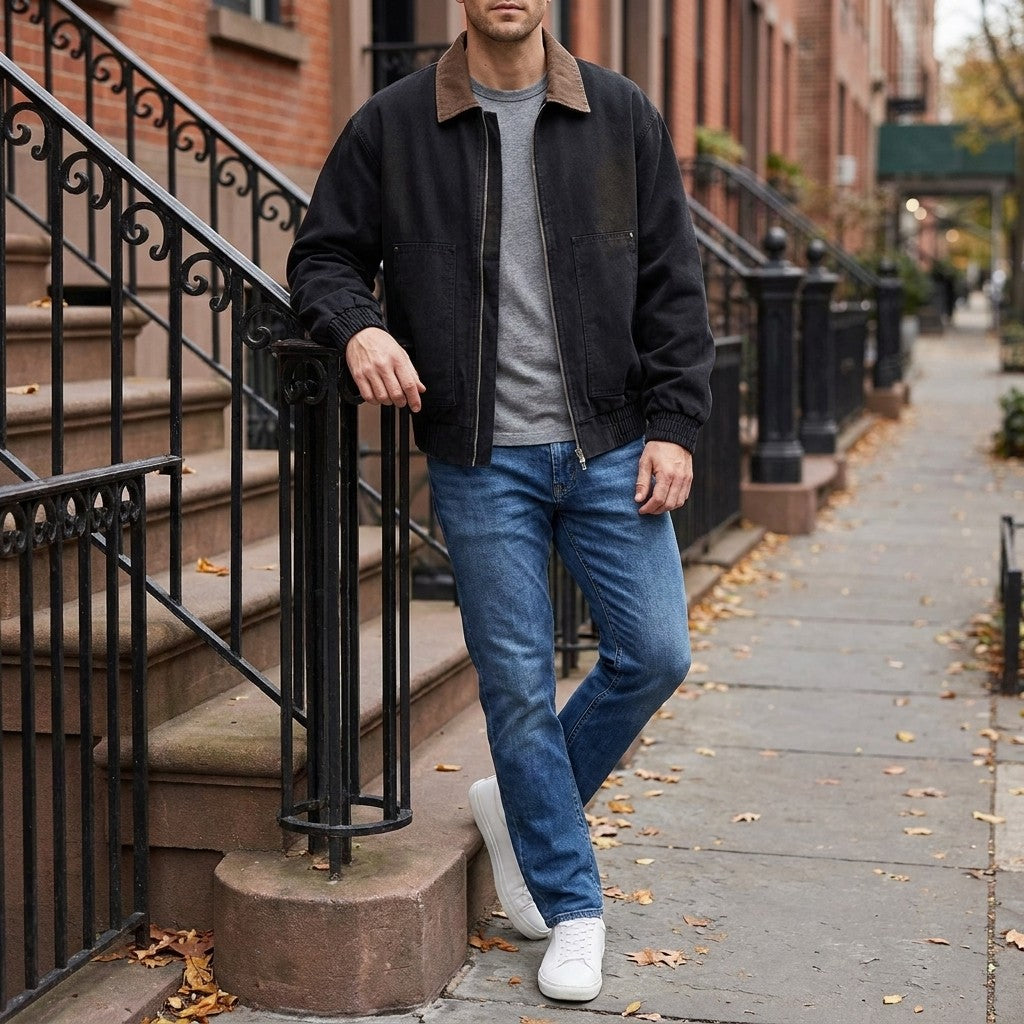 Clayton Workwear Jacket - Men's Cotton Chore Jacket