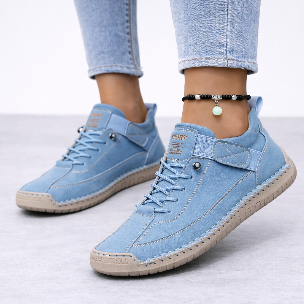 Orthopaedic Comfort Sneakers - Women's Slip-On Trainers