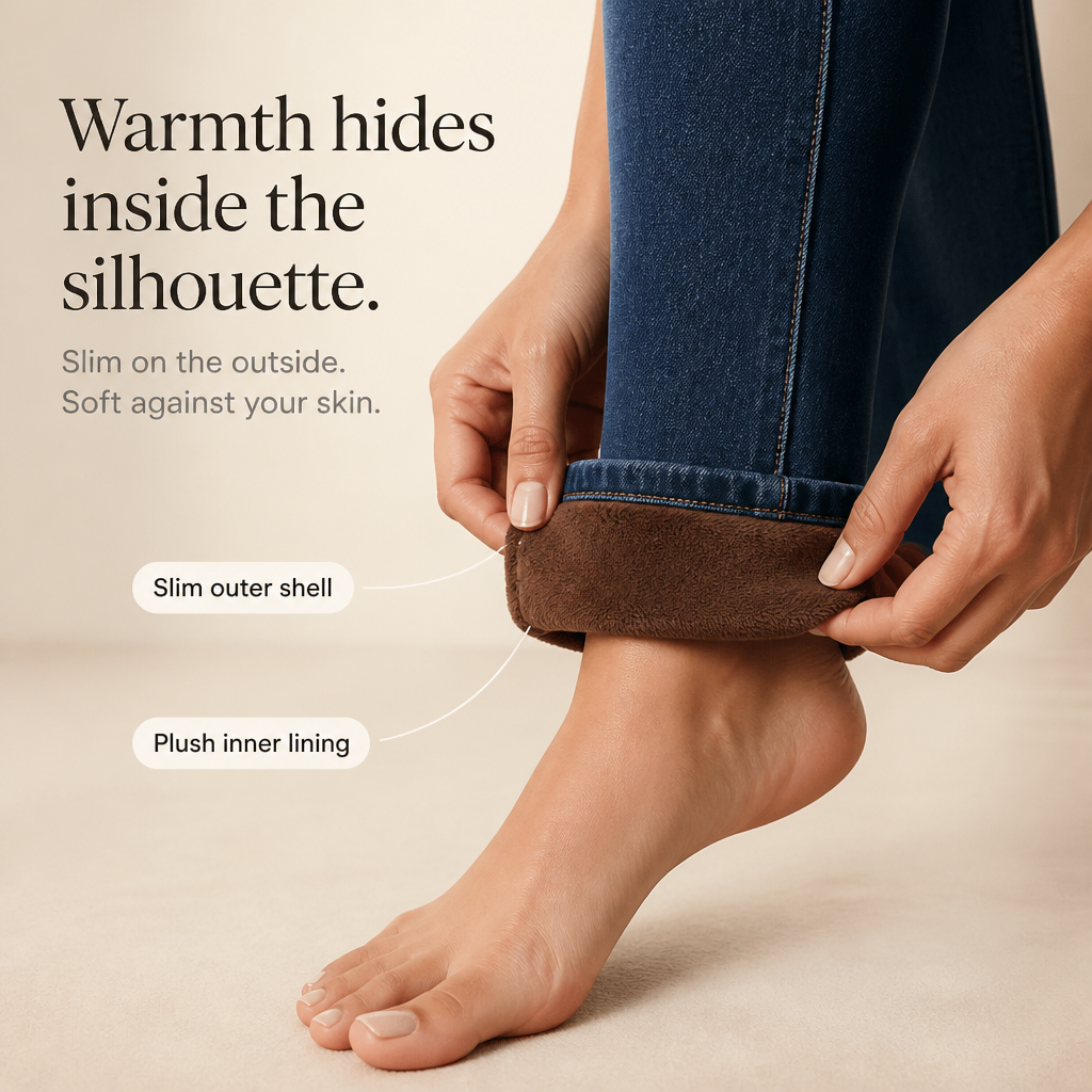 Thermabelle Skinny Jeans - Plush Lined Women's Winter Jeans