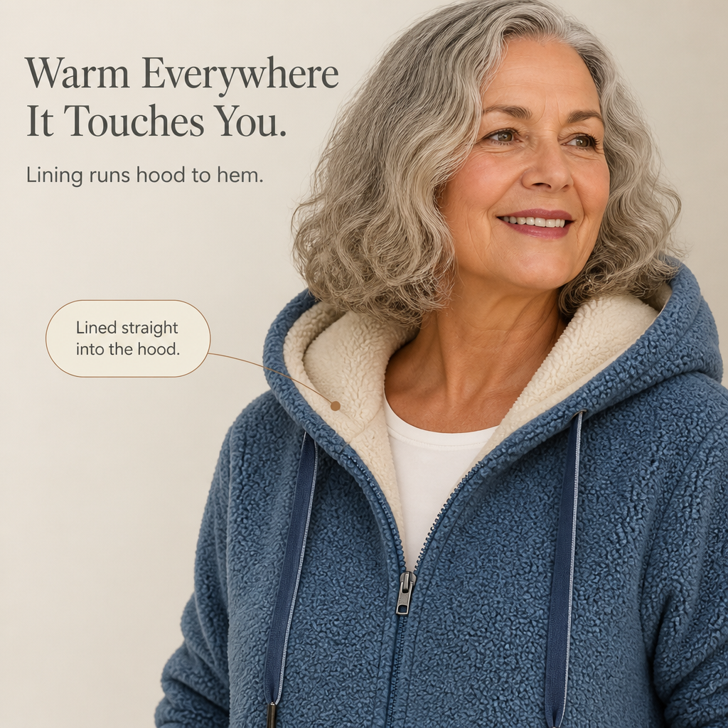 Phoebe Fleece-Lined Hooded Jacket - Women's Zip Jacket