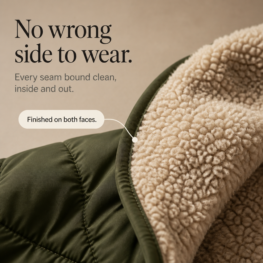 Wintervia Sherpa Long Coat - Windproof Women's Hooded Coat