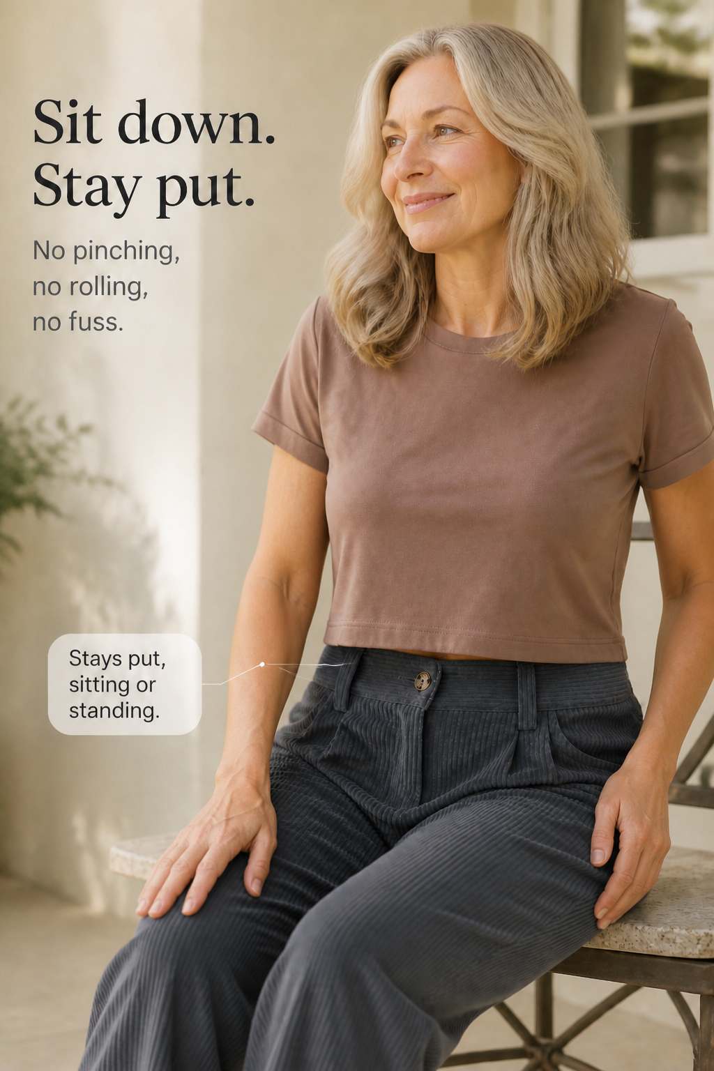 Linelle Pleated Trousers - Women's Wide Leg Trousers