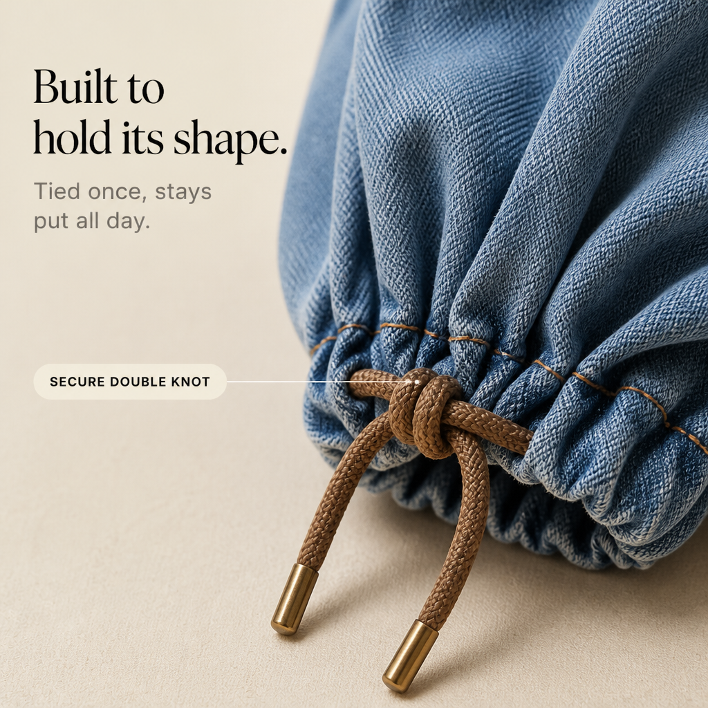 Balloon & Cinch Jeans - Women's Drawstring Balloon Jeans