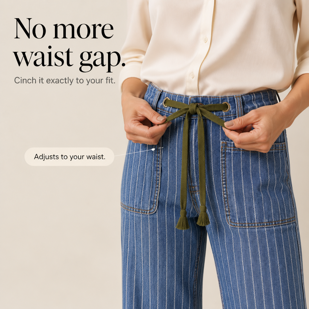Lunaline Stripe Jeans - Vertical Stripe Women's Jeans