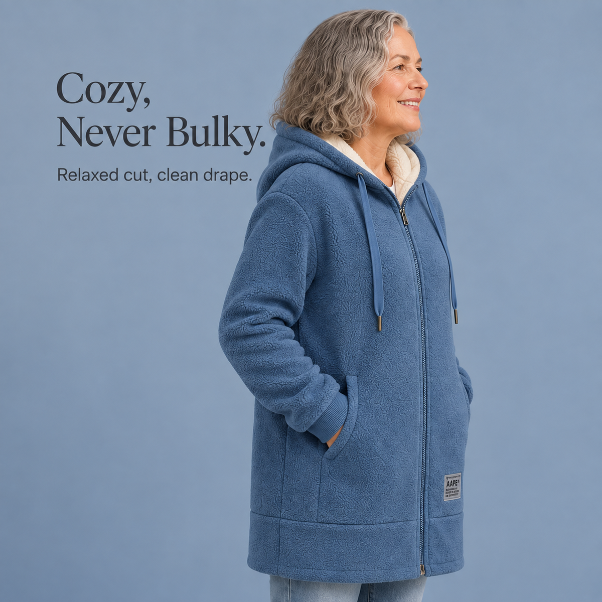 Phoebe Fleece-Lined Hooded Jacket - Women's Zip Jacket