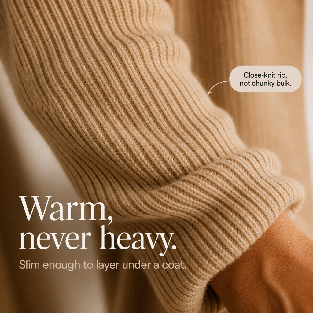 Drape & Rib Ribbed Cardigan - Women's Asymmetric Neck Knit