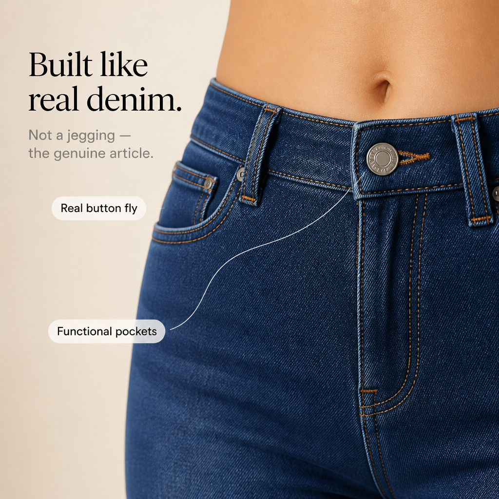 Thermabelle Skinny Jeans - Plush Lined Women's Winter Jeans