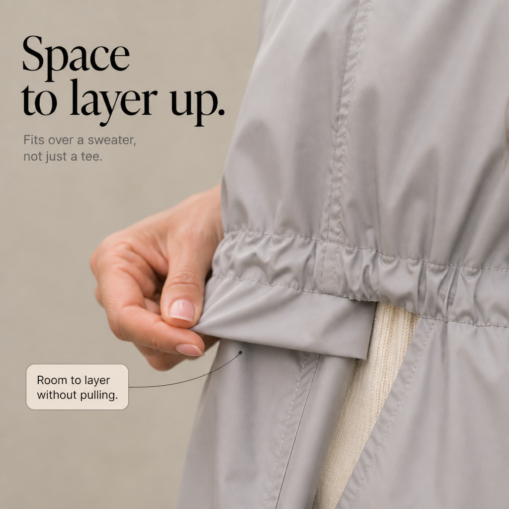 Rainelle Rain Jacket - Fitted Water-Resistant Women's Coat