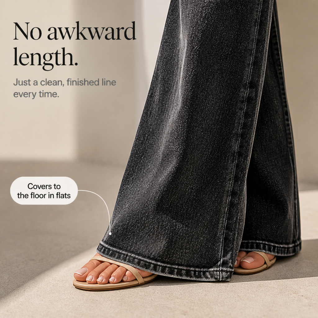 Vivia Flare Jeans - High Waisted Whisker Women's Jeans