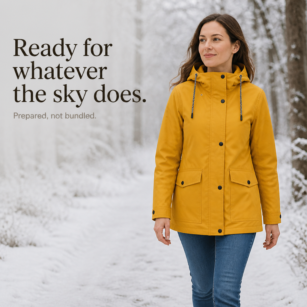 Windloft Windproof Hooded Jacket - Women's Fleece-Lined