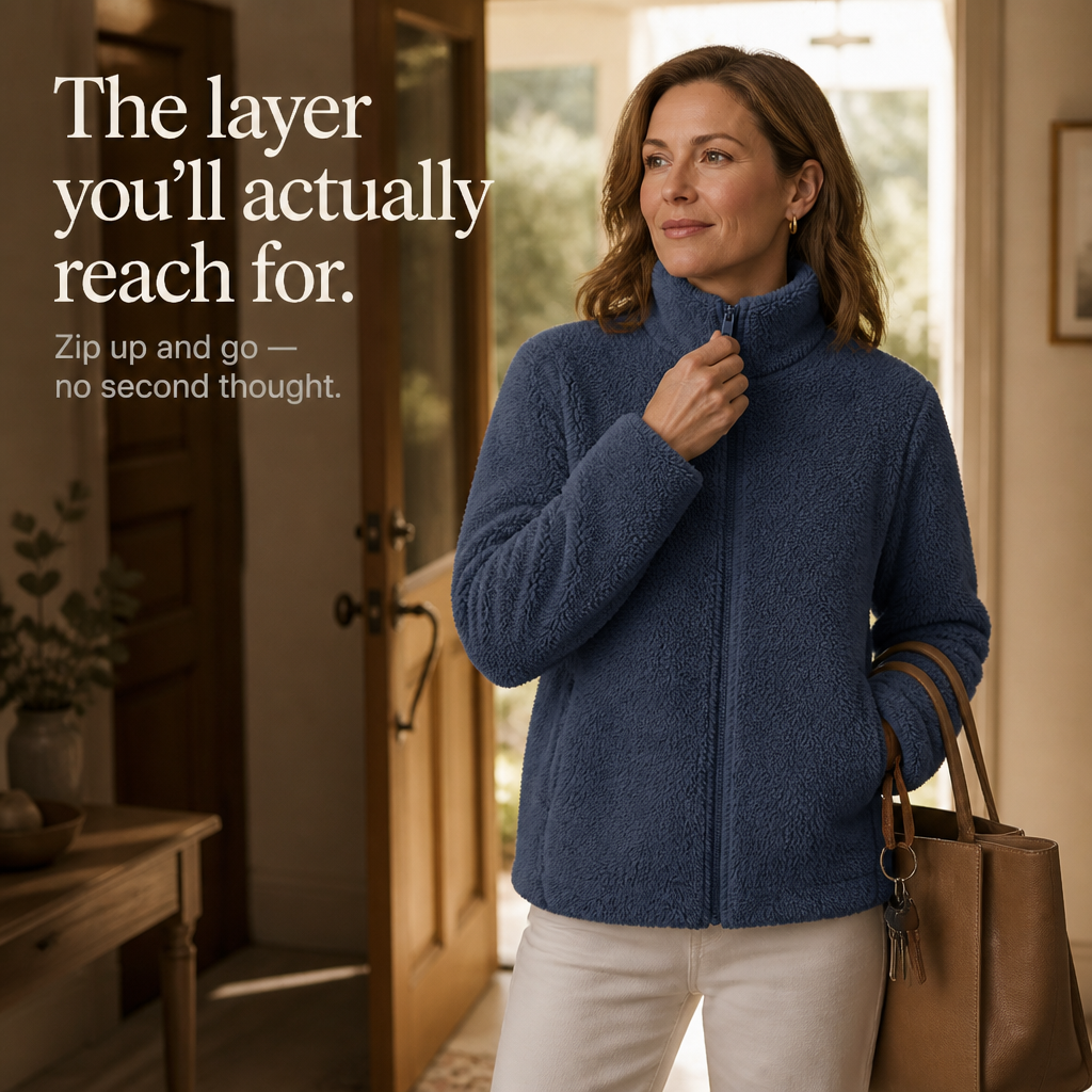 Velora Fleece Jacket - Women's Stand Collar Zip Fleece